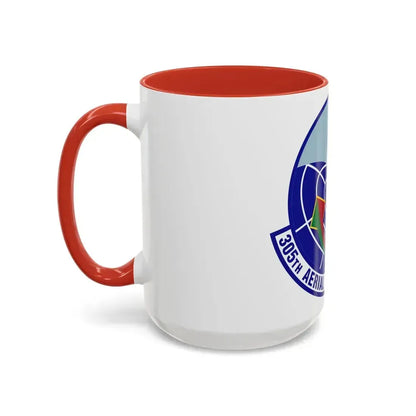 305 Aerial Port Squadron AMC (U.S. Air Force) Accent Coffee Mug - Go Mug Yourself