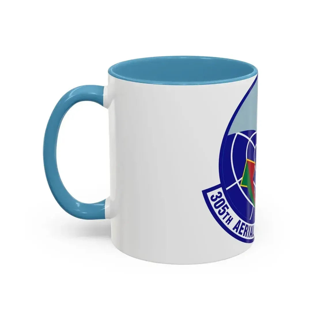 305 Aerial Port Squadron AMC (U.S. Air Force) Accent Coffee Mug - Go Mug Yourself