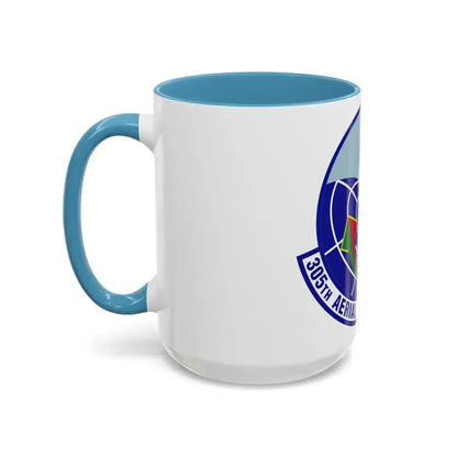 305 Aerial Port Squadron AMC (U.S. Air Force) Accent Coffee Mug - Go Mug Yourself