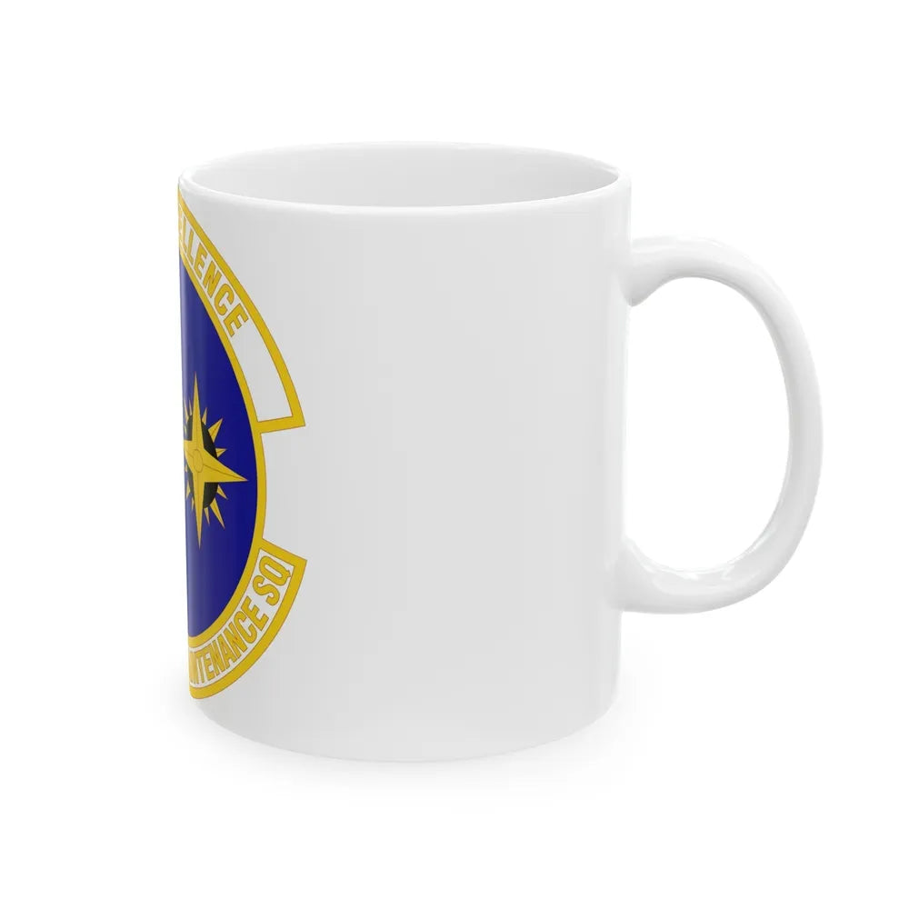 305 Aircraft Maintenance Squadron AMC (U.S. Air Force) White Coffee Mug-Go Mug Yourself