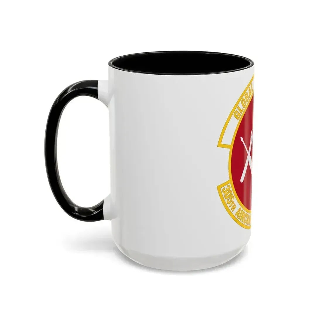 305 Aircraft Maintenance Squadron AMC (U.S. Air Force) Accent Coffee Mug - Go Mug Yourself