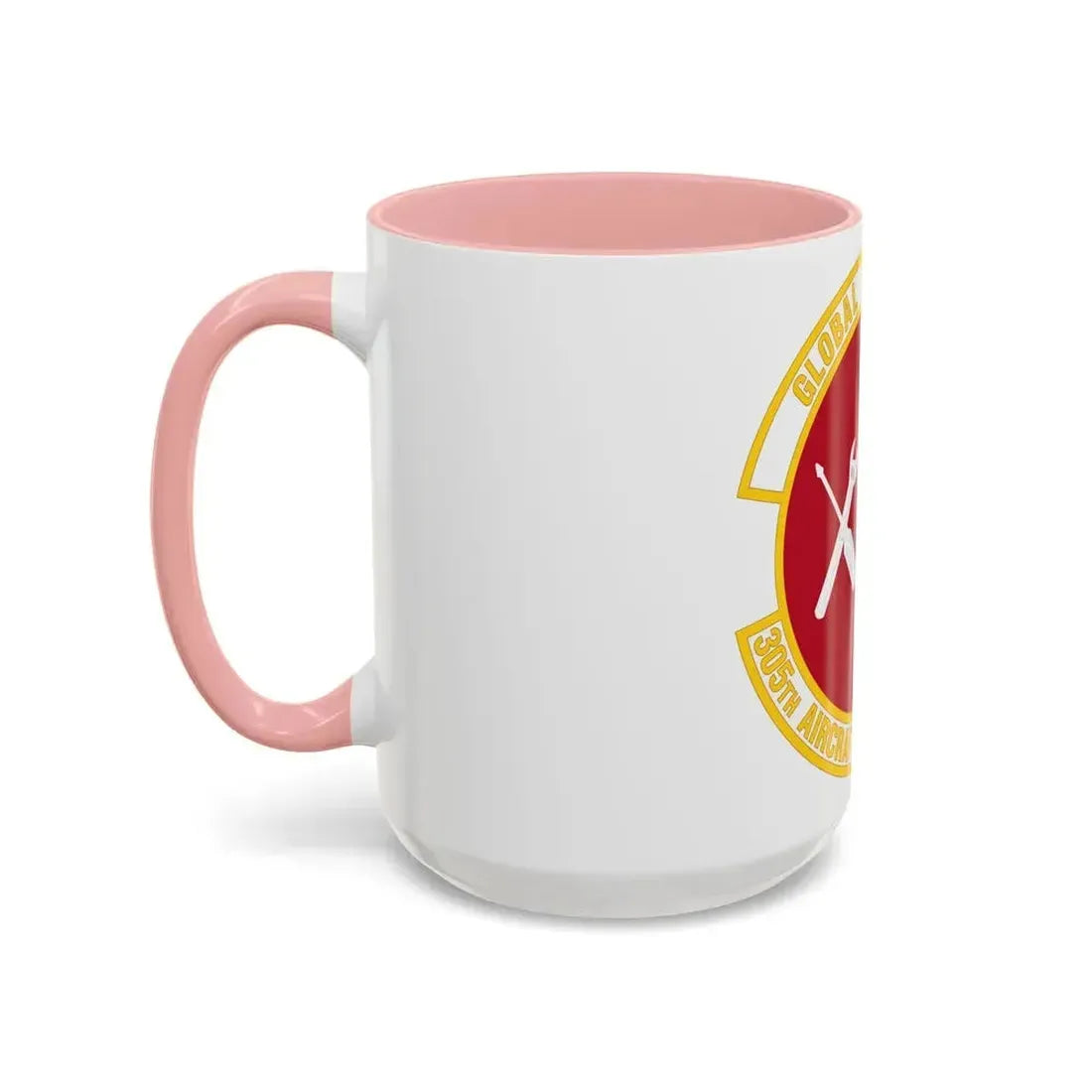 305 Aircraft Maintenance Squadron AMC (U.S. Air Force) Accent Coffee Mug - Go Mug Yourself