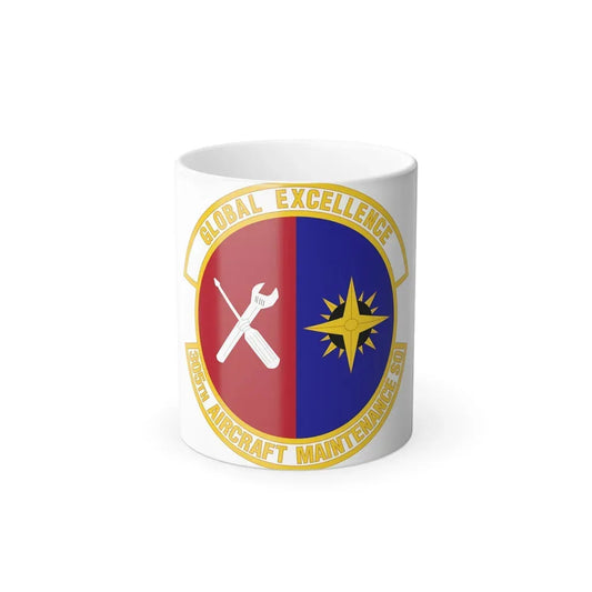 305 Aircraft Maintenance Squadron AMC (U.S. Air Force) Color Changing Coffee Mug 11oz - Go Mug Yourself