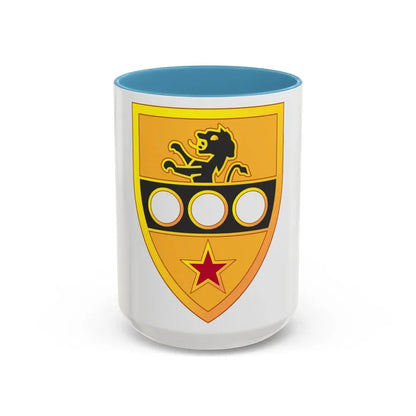 305 Cavalry Regiment (U.S. Army) Accent Coffee Mug 15oz Light Blue - Go Mug Yourself