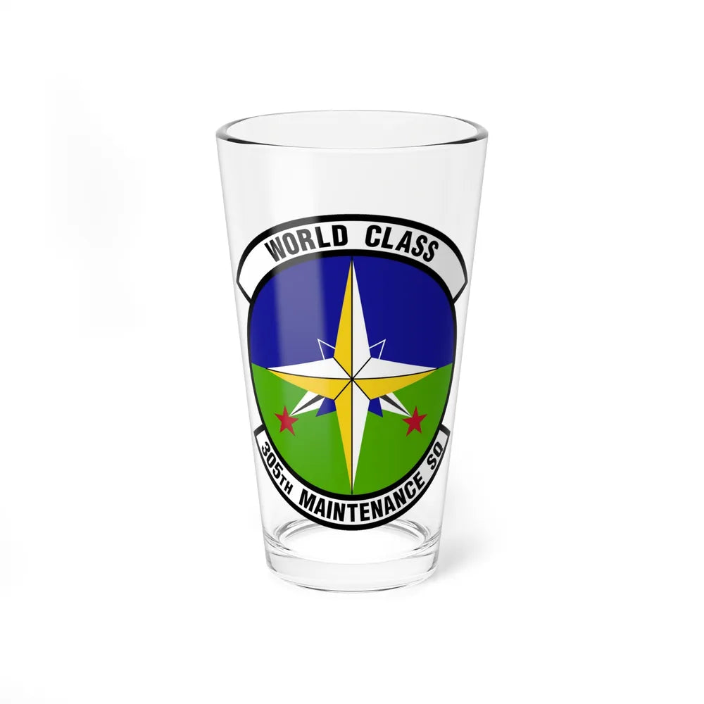 305 Maintenance Squadron AMC (U.S. Air Force) Pint Glass 16oz-16oz-Go Mug Yourself