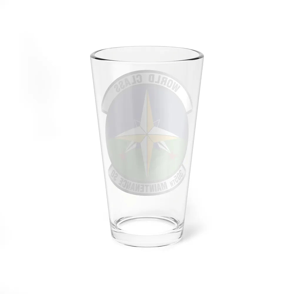 305 Maintenance Squadron AMC (U.S. Air Force) Pint Glass 16oz-Go Mug Yourself