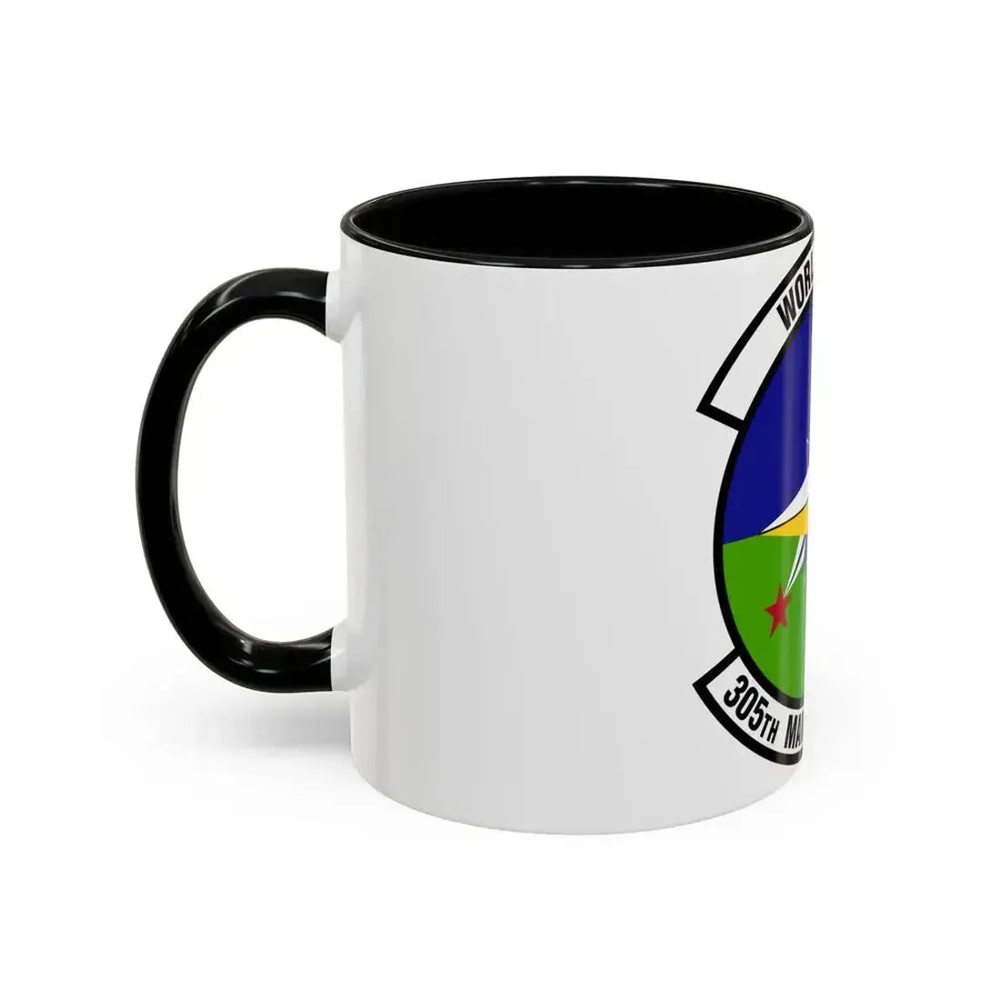 305 Maintenance Squadron AMC (U.S. Air Force) Accent Coffee Mug - Go Mug Yourself