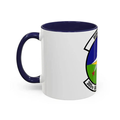 305 Maintenance Squadron AMC (U.S. Air Force) Accent Coffee Mug - Go Mug Yourself