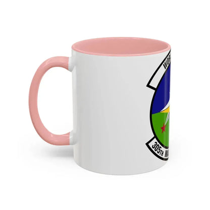 305 Maintenance Squadron AMC (U.S. Air Force) Accent Coffee Mug - Go Mug Yourself