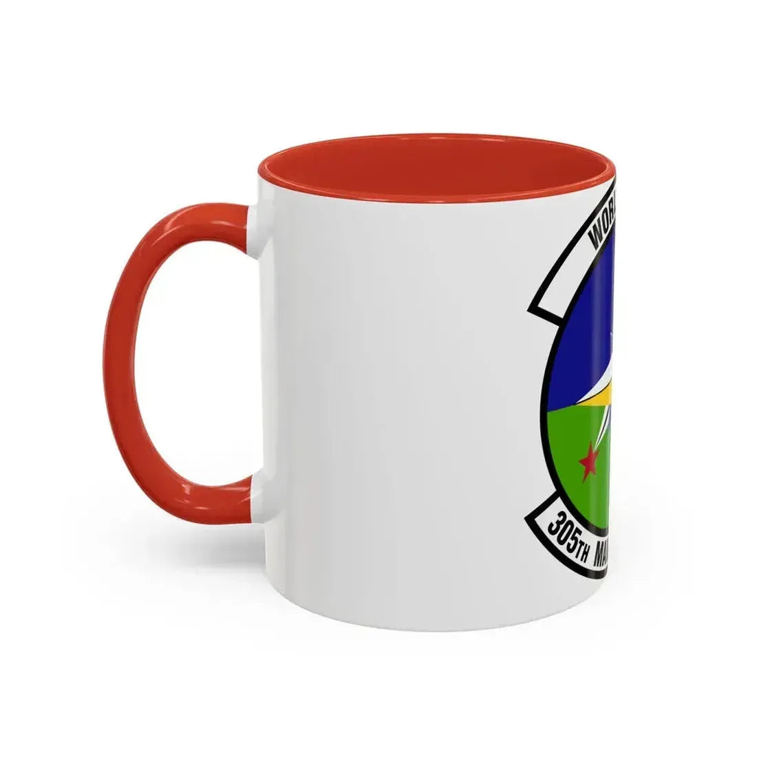 305 Maintenance Squadron AMC (U.S. Air Force) Accent Coffee Mug - Go Mug Yourself