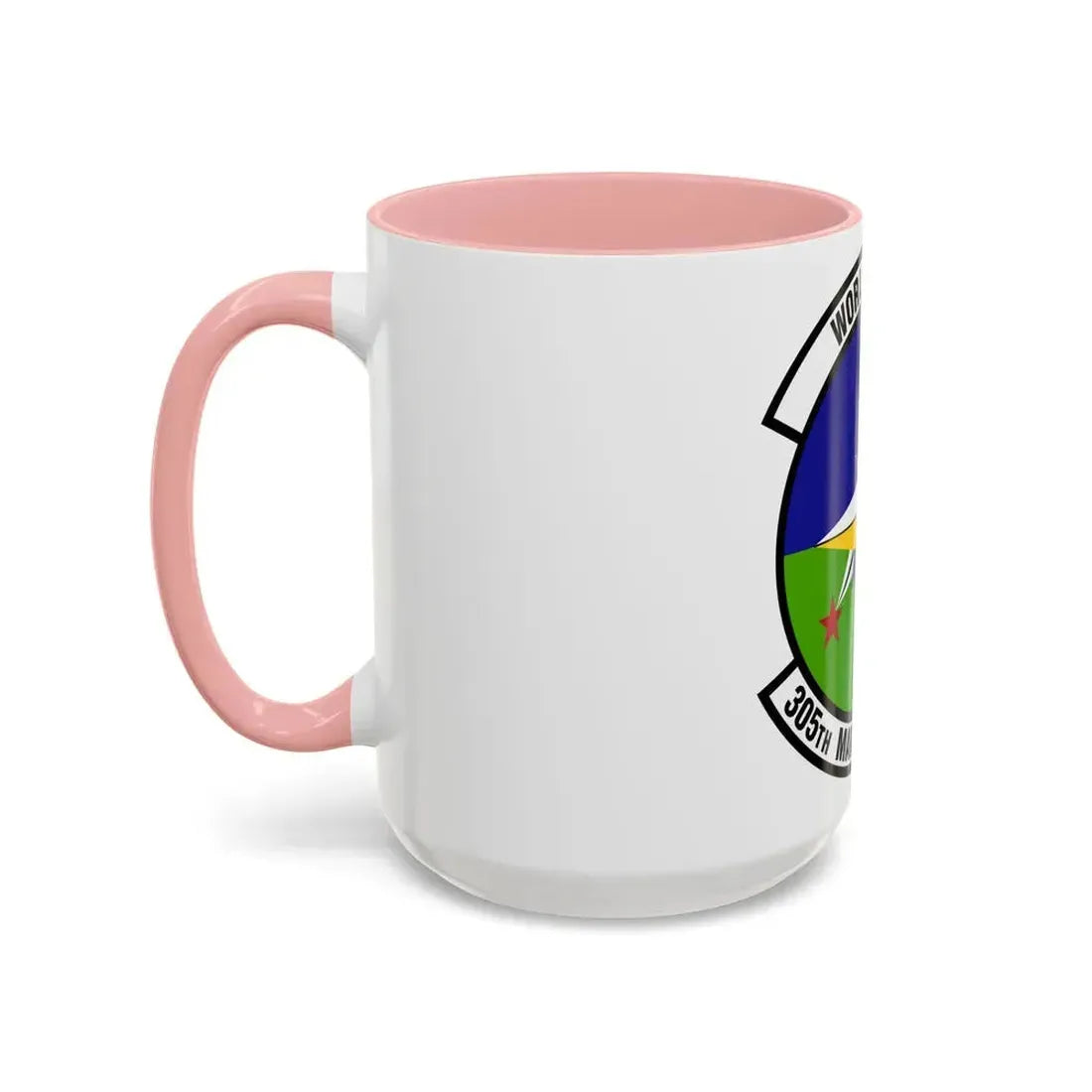 305 Maintenance Squadron AMC (U.S. Air Force) Accent Coffee Mug - Go Mug Yourself