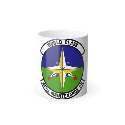305 Maintenance Squadron AMC (U.S. Air Force) Color Changing Coffee Mug 11oz - Go Mug Yourself