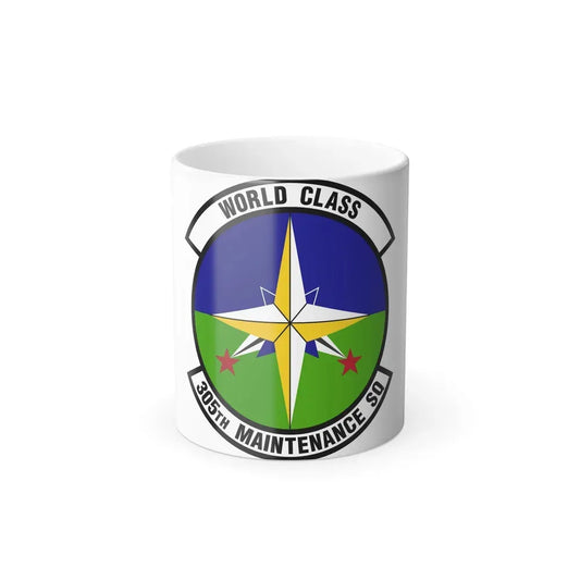 305 Maintenance Squadron AMC (U.S. Air Force) Color Changing Coffee Mug 11oz - Go Mug Yourself
