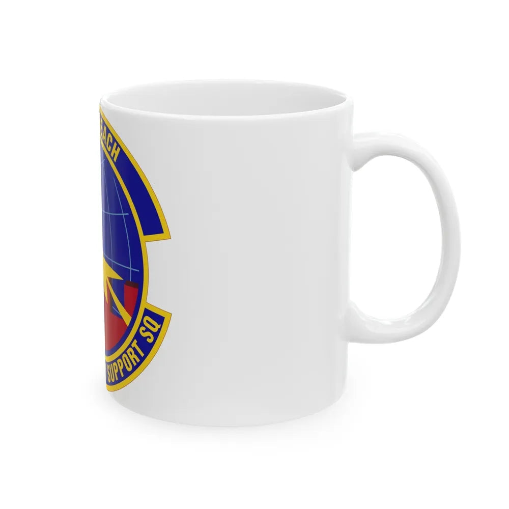 305 Operations Support Squadron AMC (U.S. Air Force) White Coffee Mug-Go Mug Yourself