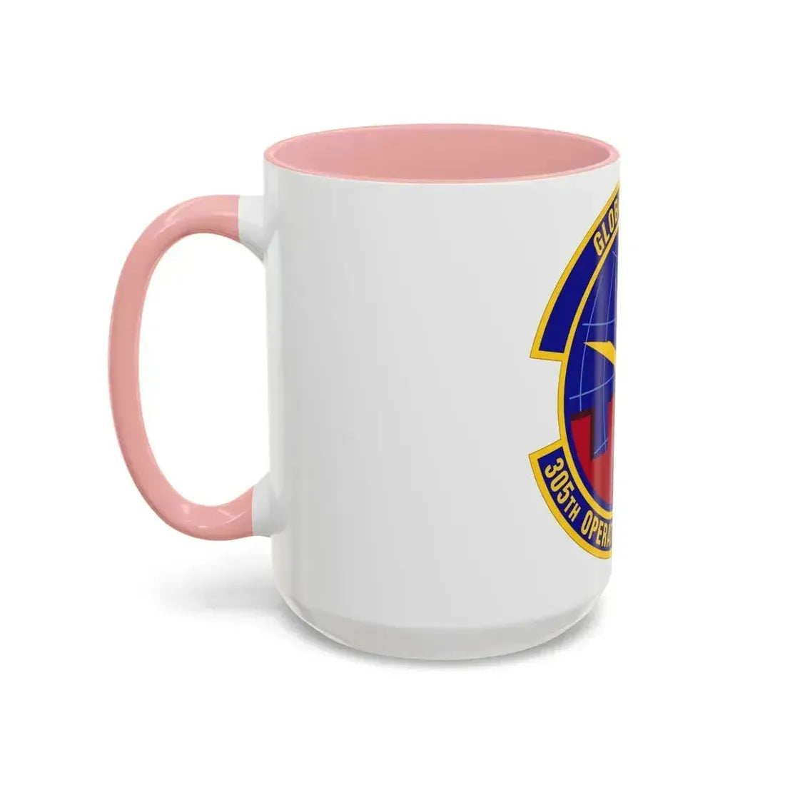 305 Operations Support Squadron AMC (U.S. Air Force) Accent Coffee Mug - Go Mug Yourself