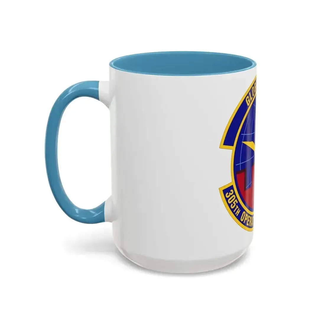 305 Operations Support Squadron AMC (U.S. Air Force) Accent Coffee Mug - Go Mug Yourself