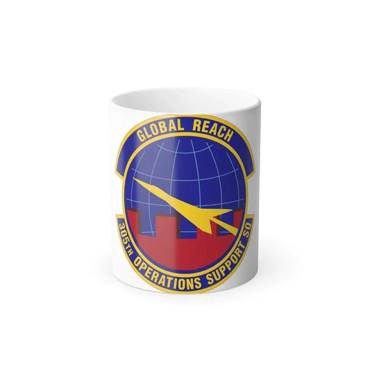 305 Operations Support Squadron AMC (U.S. Air Force) Color Changing Coffee Mug 11oz - Go Mug Yourself