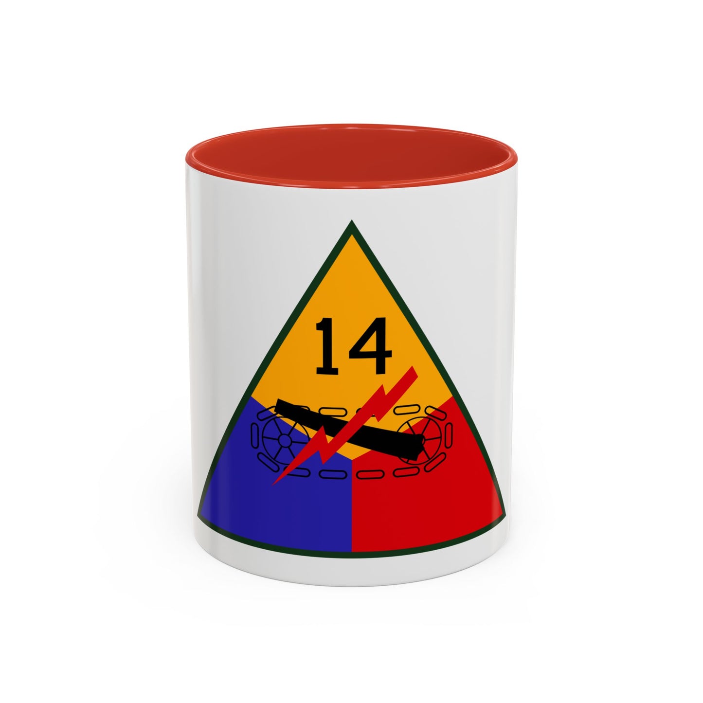 14th Armored Division (U.S. Army) Accent Coffee Mug