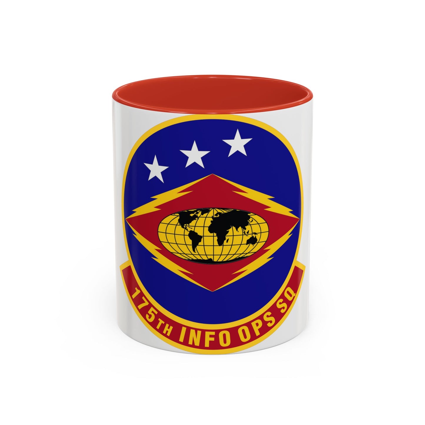 175th Information Operations Squadron (U.S. Air Force) Accent Coffee Mug