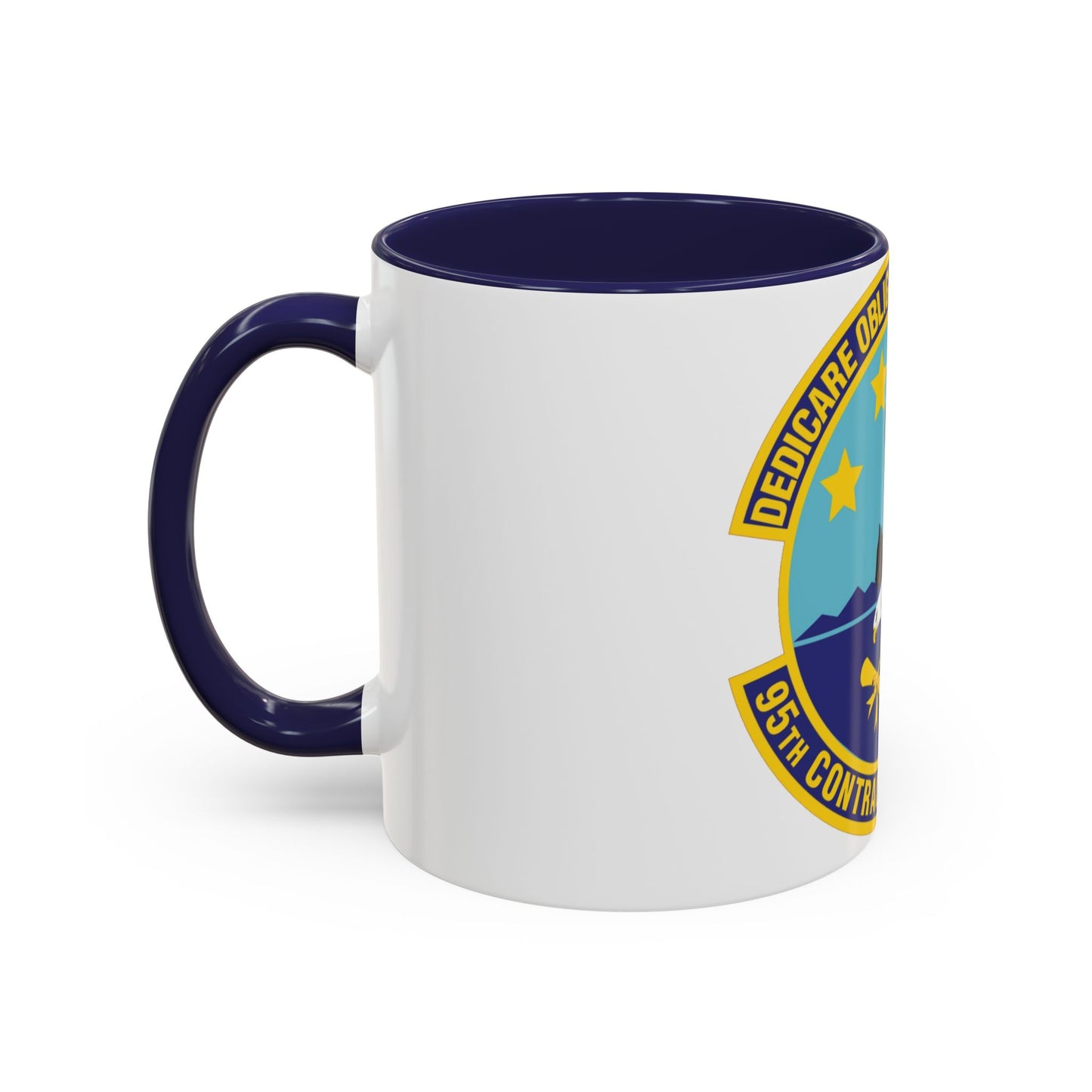 95th Contracting Squadron (U.S. Air Force) Accent Coffee Mug