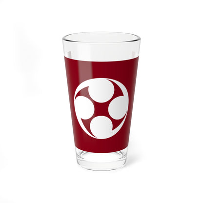 Flag of Esan Hokkiado 1918-2004 (Japan) Pint Glass 16oz