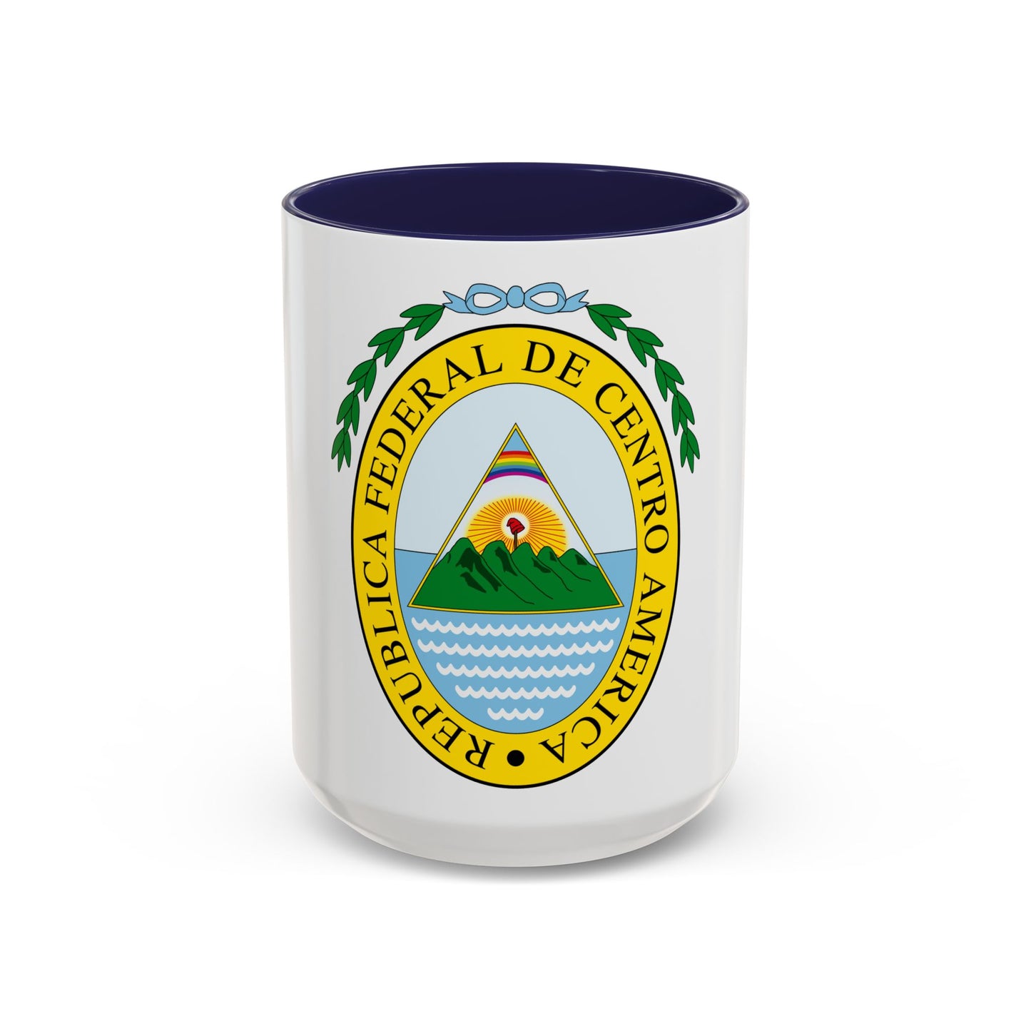 Coat of arms of the Federal Republic of Central America - Accent Coffee Mug