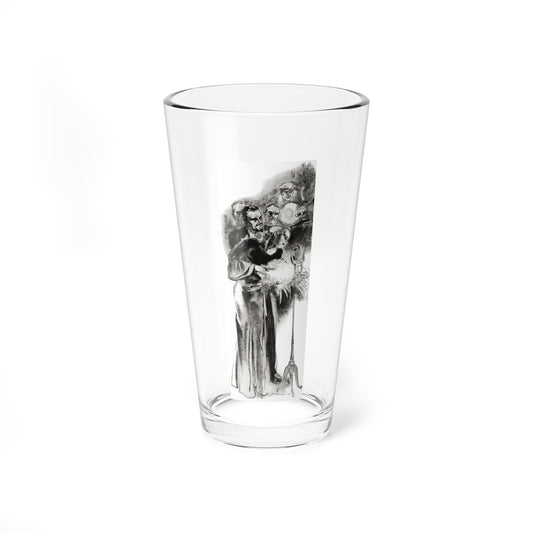 The Footprints of Diane Le Mar (1), The Delineator, October 1932 (Magazine Illustration) Pint Glass 16oz