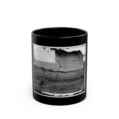 Washington, D.C., Vicinity. 17th New York Battery, With Horses Harnessed To Guns (U.S. Civil War) Black Coffee Mug