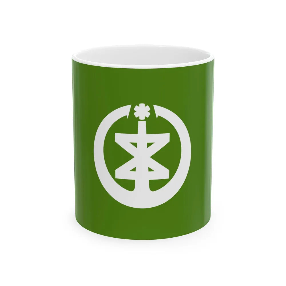 Flag of Niigata Niigata Japan - White Coffee Mug-11oz-Go Mug Yourself