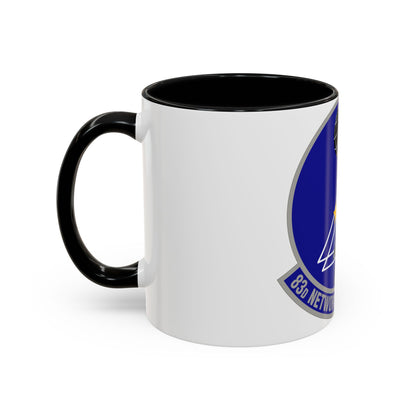 83 Network Operations Squadron ACC (U.S. Air Force) Accent Coffee Mug