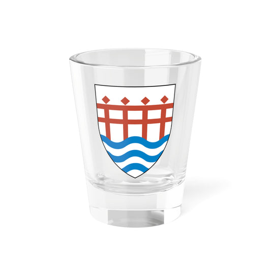 Haderslev Kommune coa (Denmark) (Coat of Arms) Shot Glass 1.5oz