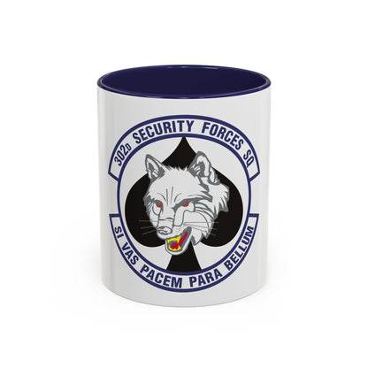 302d Security Forces Squadron (U.S. Air Force) Accent Coffee Mug