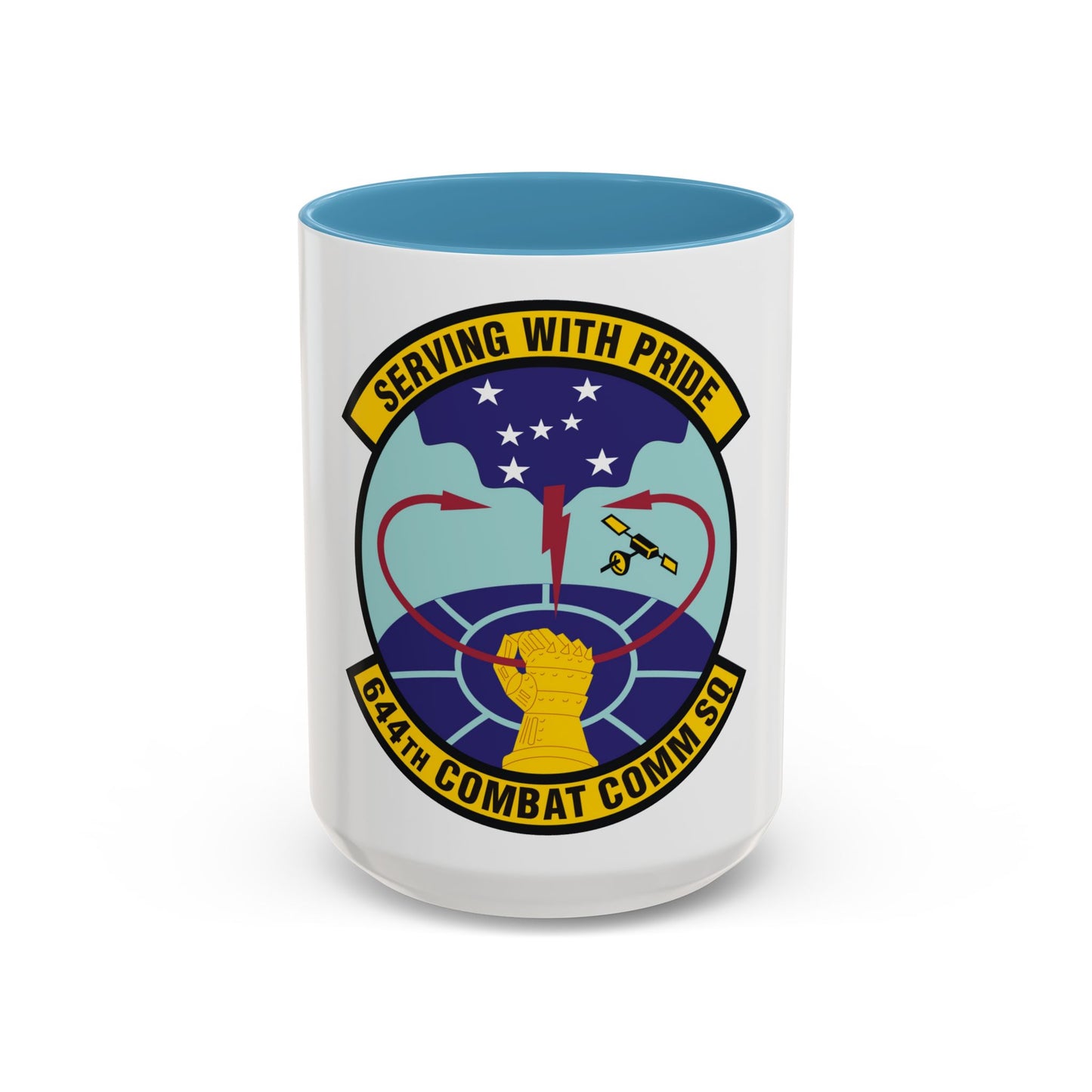 644th Combat Communications Squadron (U.S. Air Force) Accent Coffee Mug