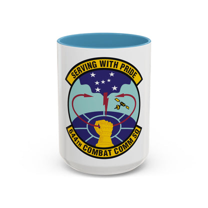 644th Combat Communications Squadron (U.S. Air Force) Accent Coffee Mug