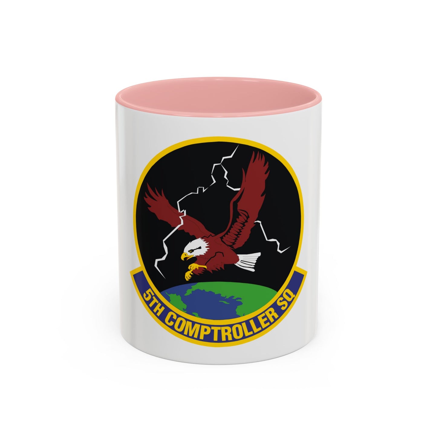 5 Comptroller Squadron AFGSC (U.S. Air Force) Accent Coffee Mug