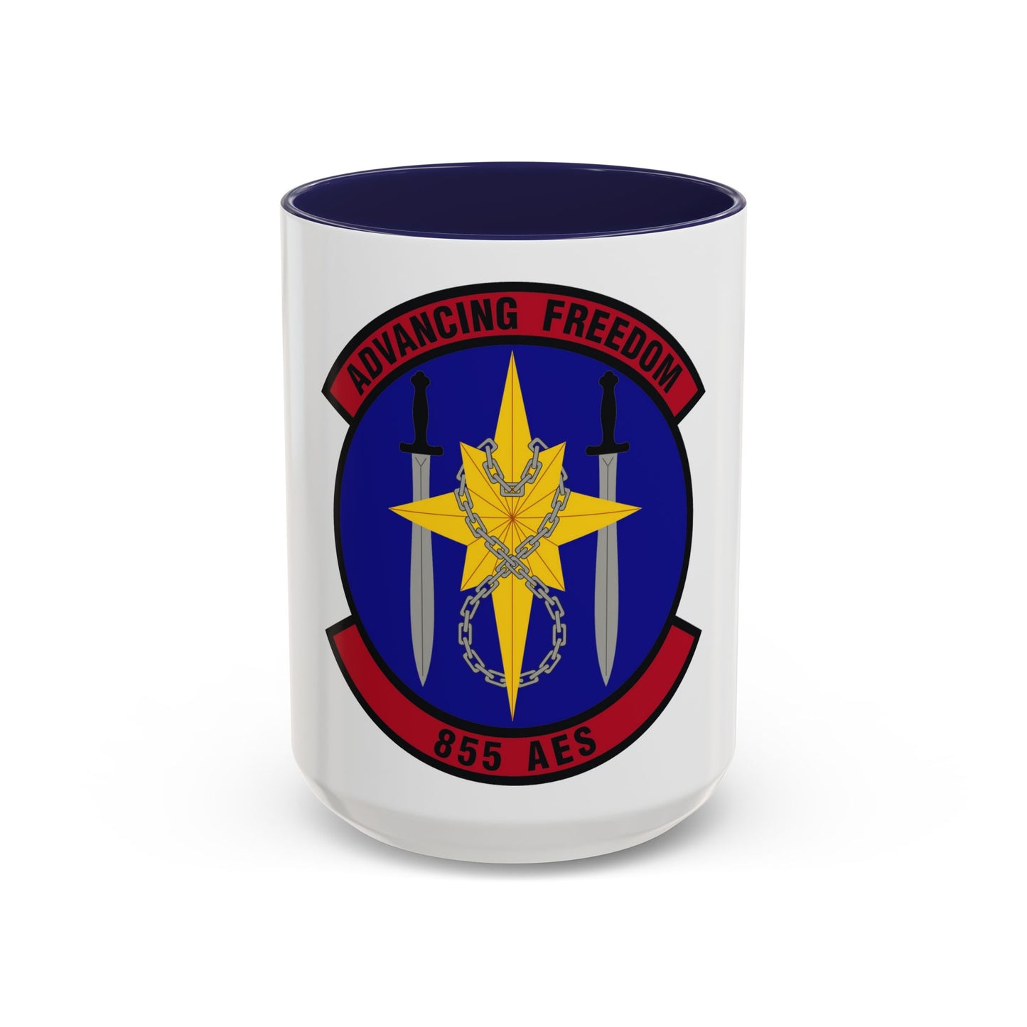 855th Air Expeditionary Squadron (U.S. Air Force) Accent Coffee Mug