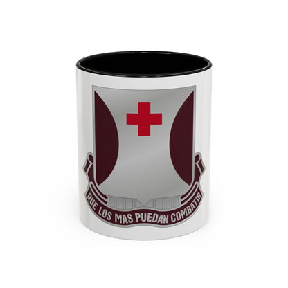 70 Medical Battalion (U.S. Army) Accent Coffee Mug