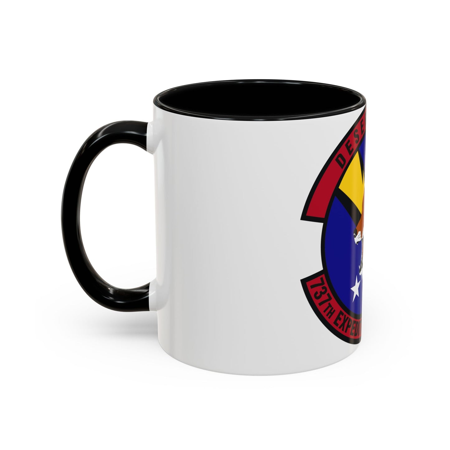 737th Expeditionary Airlift Squadron (U.S. Air Force) Accent Coffee Mug