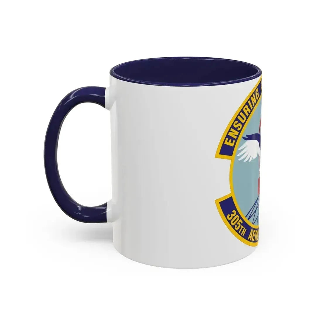 305th Aerospace Medicine Squadron (U.S. Air Force) Accent Coffee Mug - Go Mug Yourself