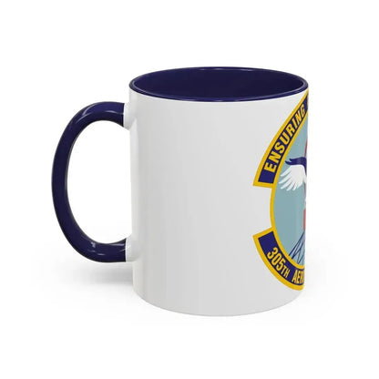 305th Aerospace Medicine Squadron (U.S. Air Force) Accent Coffee Mug - Go Mug Yourself