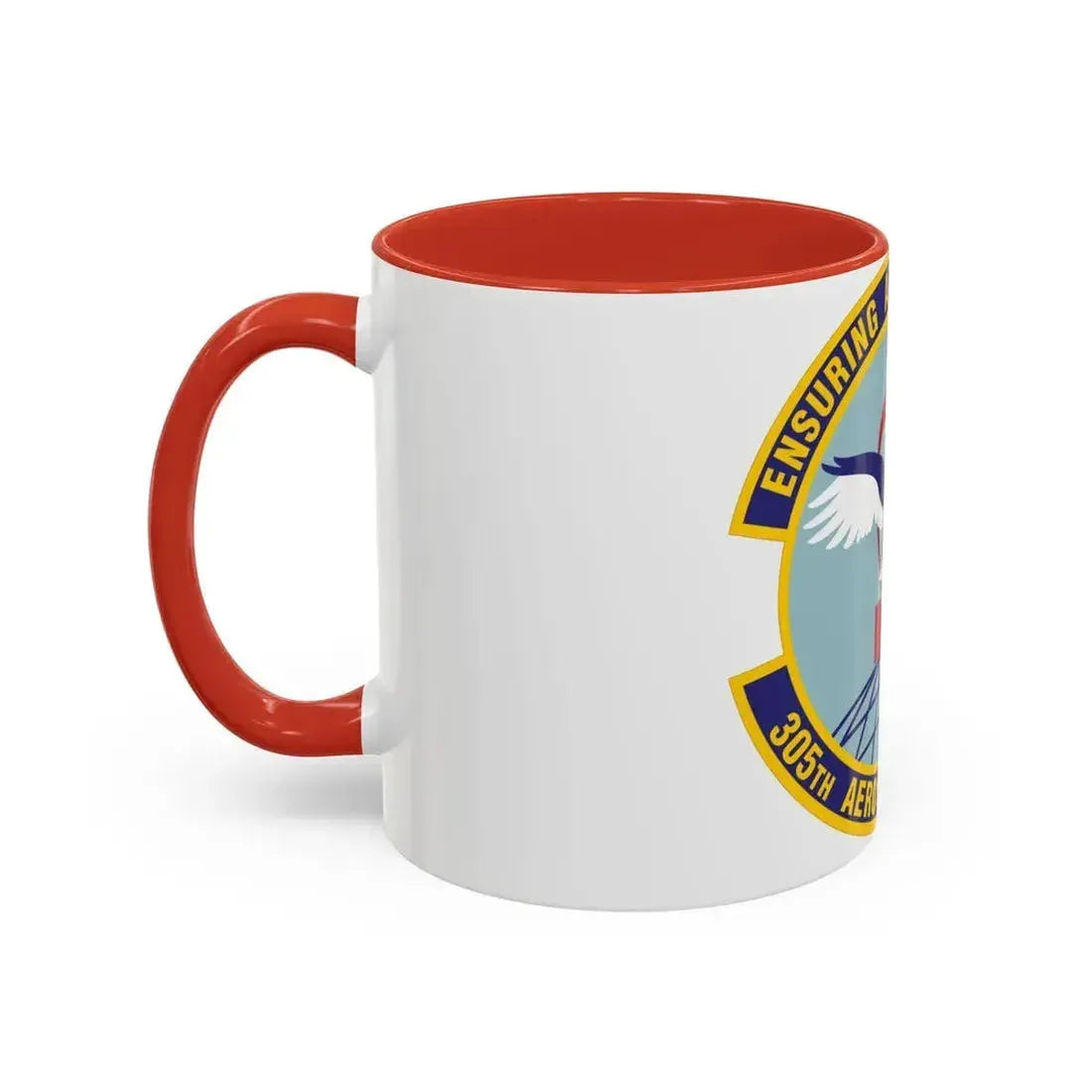 305th Aerospace Medicine Squadron (U.S. Air Force) Accent Coffee Mug - Go Mug Yourself
