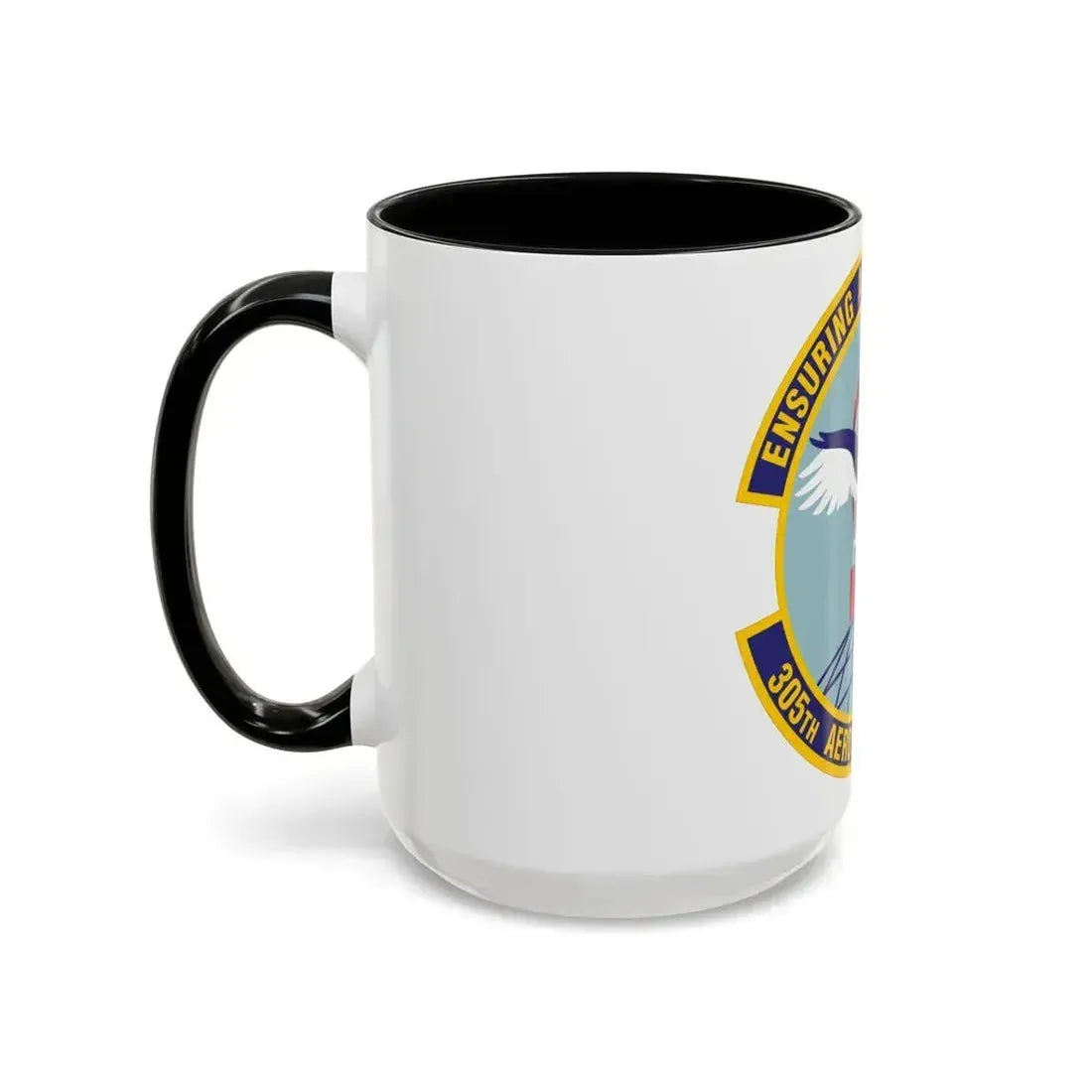 305th Aerospace Medicine Squadron (U.S. Air Force) Accent Coffee Mug - Go Mug Yourself