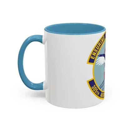 305th Aerospace Medicine Squadron (U.S. Air Force) Accent Coffee Mug - Go Mug Yourself