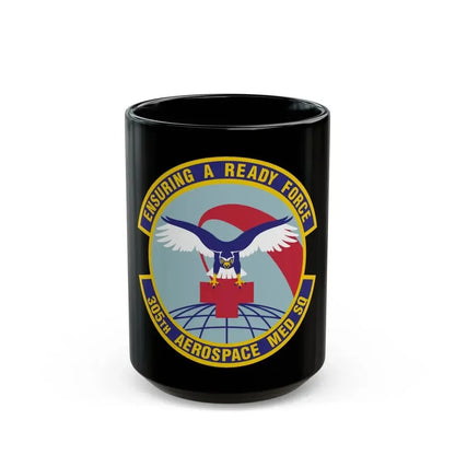 305th Aerospace Medicine Squadron (U.S. Air Force) Black Coffee Mug 15oz - Go Mug Yourself