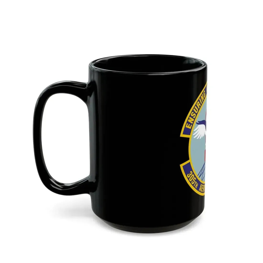 305th Aerospace Medicine Squadron (U.S. Air Force) Black Coffee Mug - Go Mug Yourself
