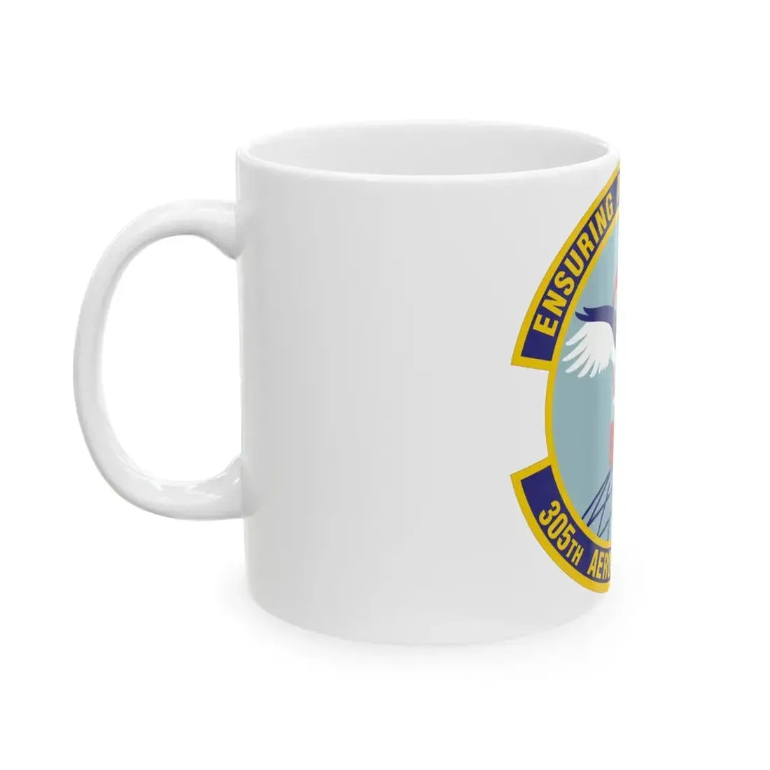 305th Aerospace Medicine Squadron (U.S. Air Force) White Coffee Mug - Go Mug Yourself