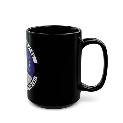 305th Communications Squadron (U.S. Air Force) Black Coffee Mug-Go Mug Yourself