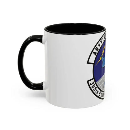 305th Communications Squadron (U.S. Air Force) Accent Coffee Mug - Go Mug Yourself