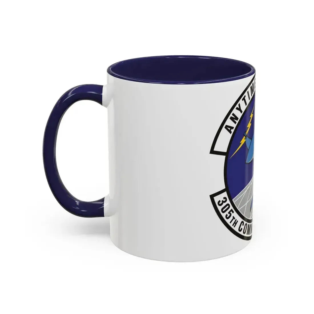 305th Communications Squadron (U.S. Air Force) Accent Coffee Mug - Go Mug Yourself