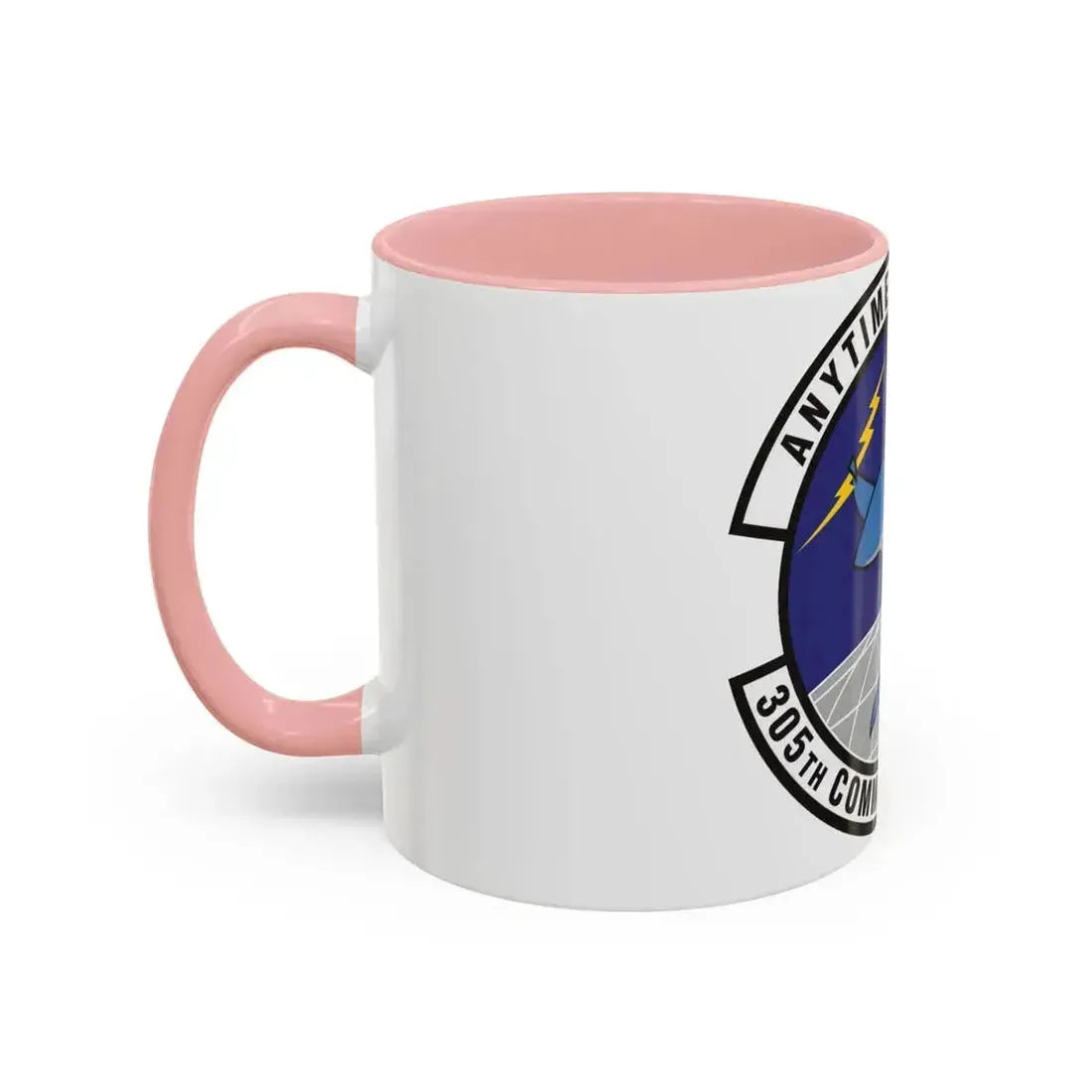 305th Communications Squadron (U.S. Air Force) Accent Coffee Mug - Go Mug Yourself